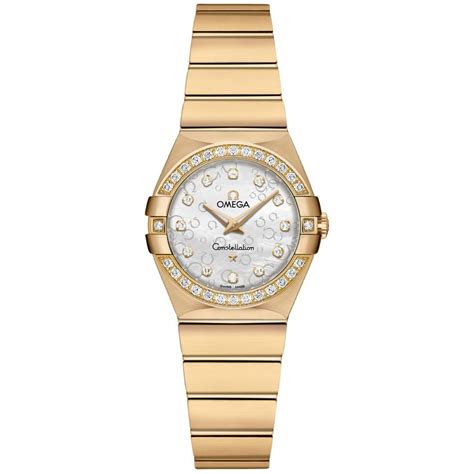 omega constellation watch women's|omega women's constellation diamond watch.